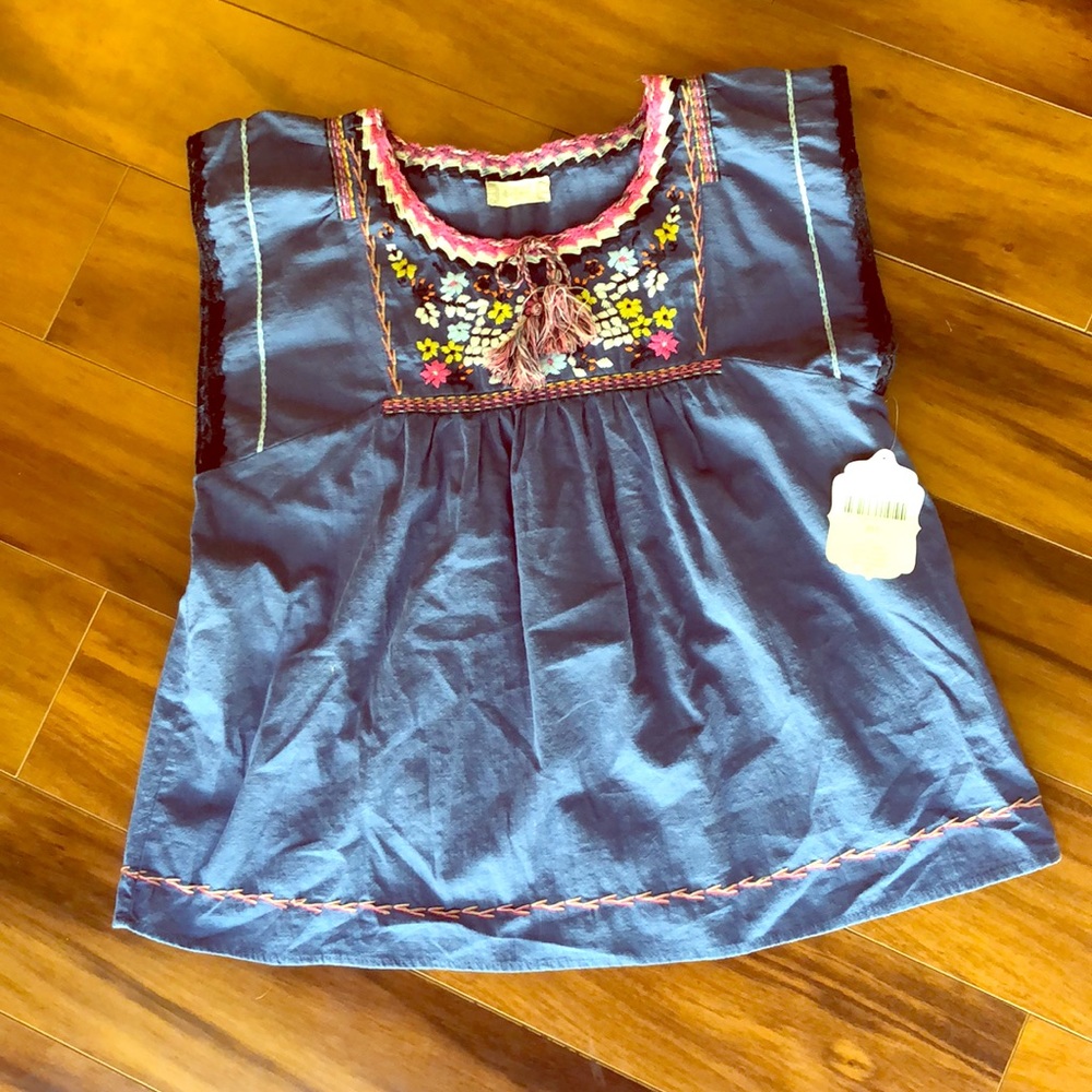 Altar’d state embroidered top